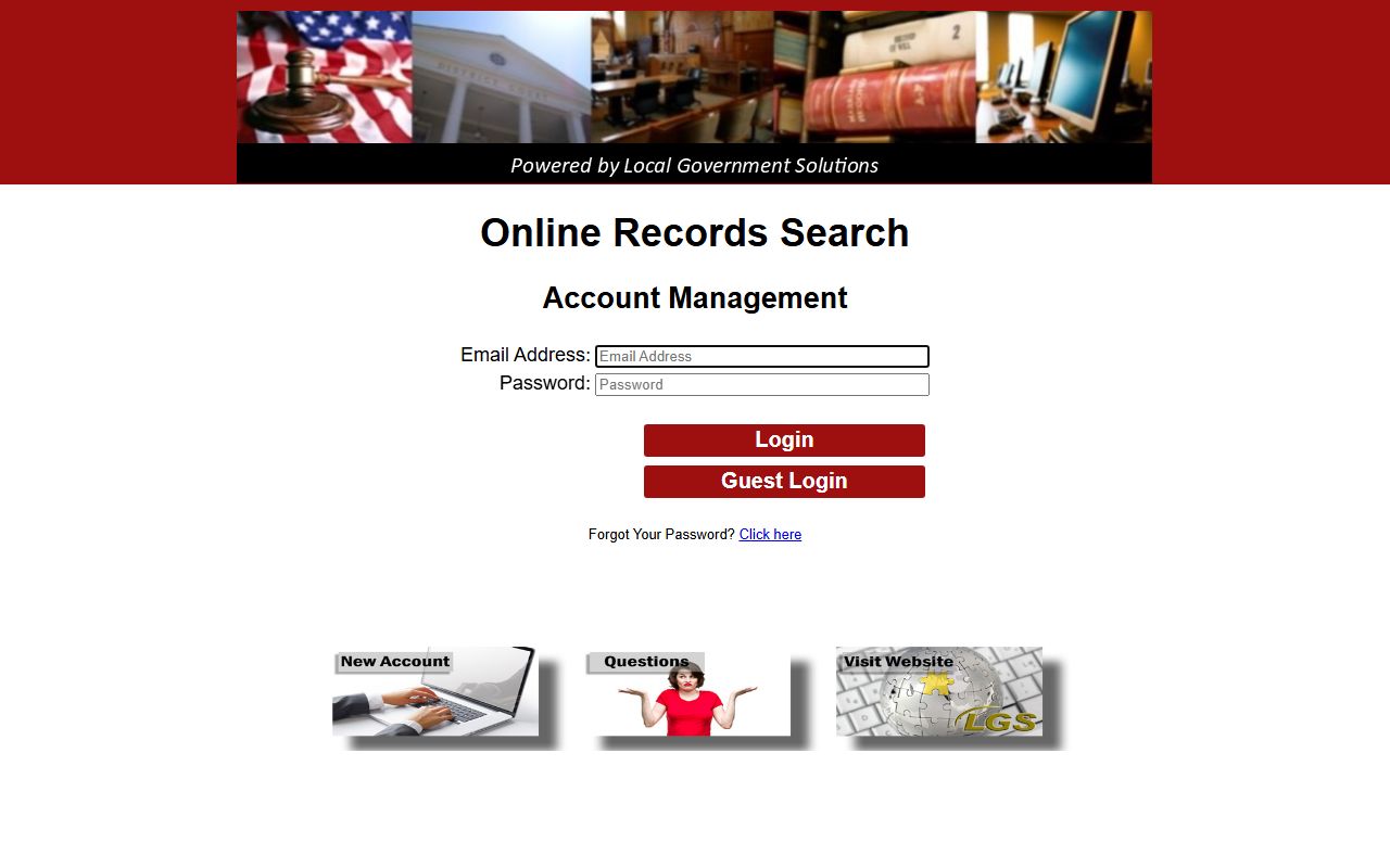 Childress County court records after arrest online records search entry